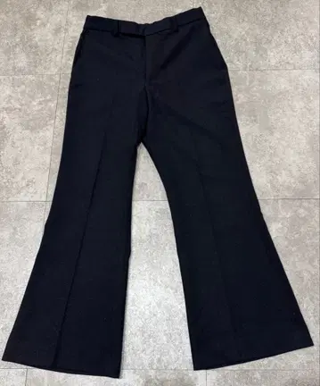 영국군 드레스 팬츠 와이드 플레어 슬랙스