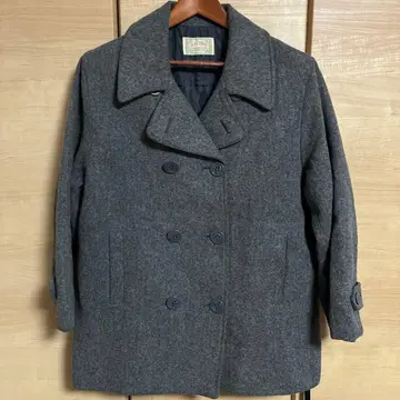 DIXIE SPORTS 데 스포츠 울 그레이 피 코트