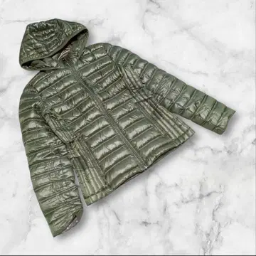 작은 사이즈 [ 캘빈클라인 ] (XS) 다운 자켓 경량 후드 있음