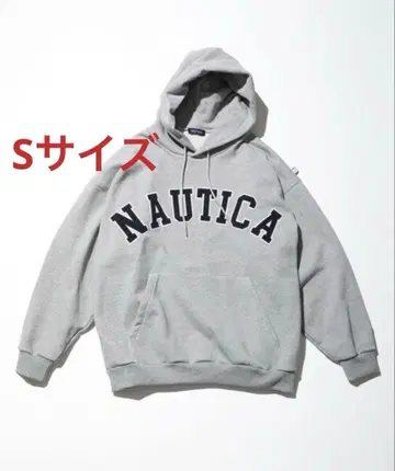 NAUTICA 노티카 Arch Logo Sweat Hoodie 2.2