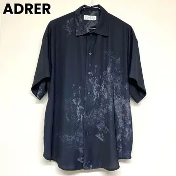 ADRER 아들러 엑스트라 퀄리티 하이브리드 루즈 셔츠 블랙