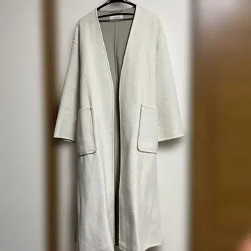 FRAY I.D 아이보리 롱 코트