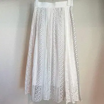 마이 스트라다 패치 레이스 플레어 스커트