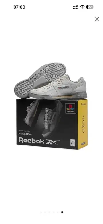 Reebok Workout Plus PlayStation 콜라보