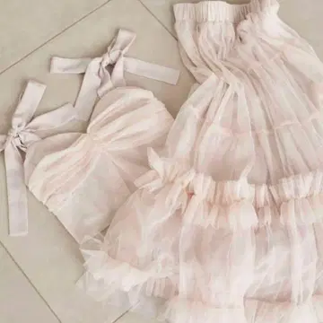 트리트 유어셀프 핑크 셋업