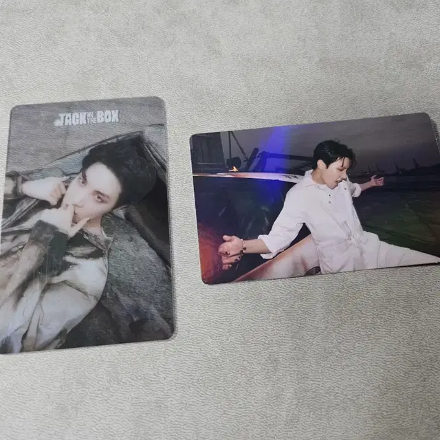 2장 일괄 bts 방탄 잭 인더 박스 위버스 특전 제이홉 호석