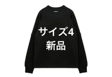 새상품 sacai THE t-shirt L/S 셔츠 블랙 4팩T