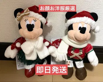 [ 미사용 새상품 ] 미키 미니 인형 배지 디즈니 크리스마스 2025