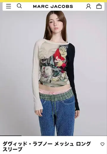 heaven by marc jacobs 롱 슬리브 헤븐