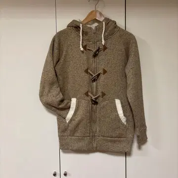 BELLA 플리스 안감 후드 부착 후드티