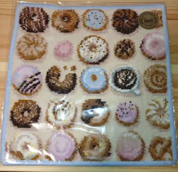 미사용 새상품 FEILER 페이러 손수건 모구모구 도넛