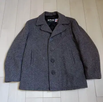 쇼트 SCHOTT 756TG 남성용 울 싱글 코트