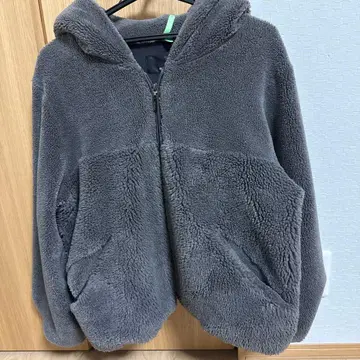 M-PREMIER 보아 후디 벌룬 자켓