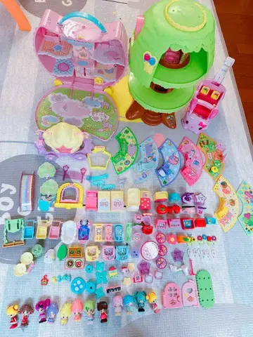 코에다짱 묶음 판매 나무 집 키키라라 인형 방 탈것 아기