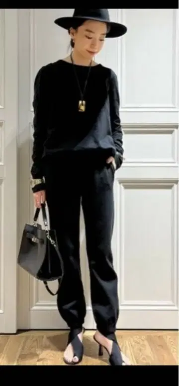 Deuxieme classe 스무스 니트 조거 팬츠