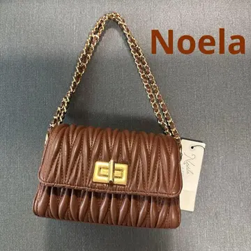 [ 새상품 ] 2025 Noela 퀼팅 미니 백 ( 브라운 )