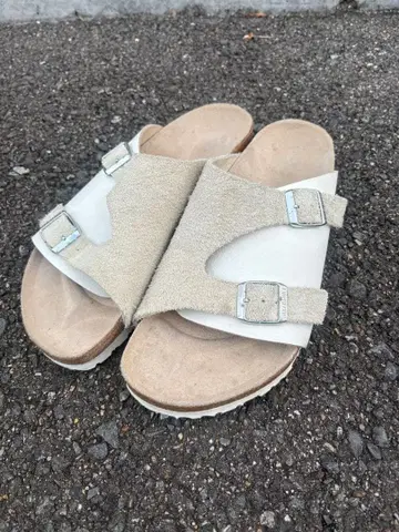 버켄스탁 취리히 26.5cm 가죽 스웨이드 콤비 모델