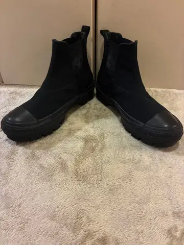 CONVERSE 사이드 고어 ALL STAR 통굽 블랙 25 스니커즈