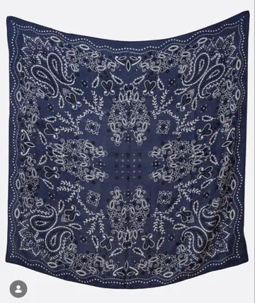 manipuri 마니프리 울 실크 스톨