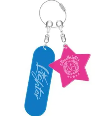 Novelbright 네온 아크릴 키링 [ FC 한정판 ]