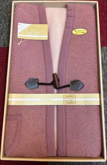 플리스 가운 판초 프리 사이즈 미사용 새상품 캐시미어 함유