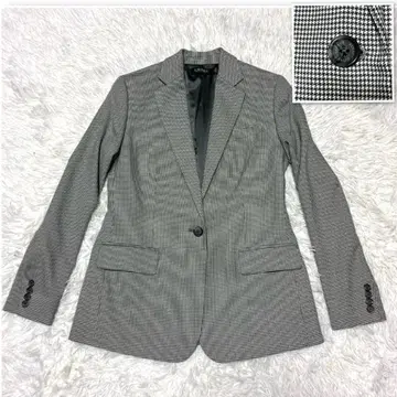 [ 현행 ] 로렌 랄프 로렌 테일러드 자켓 하운드투스 패턴 컨디션 최상