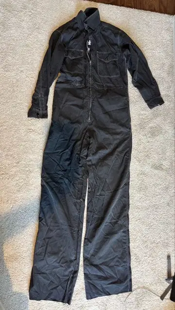 JUN 구제 의류 90s 차콜 그레이 츠나기 긴팔