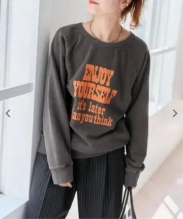 Spick and Span 미크스타 크루넥 맨투맨 래글런