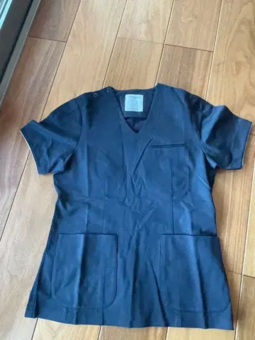 클래시코 Classico V넥 스크럽 LUXE 딥 네이비