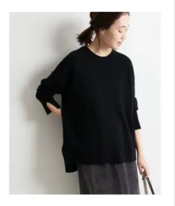 SLOBE 워셔블 스무스 니트