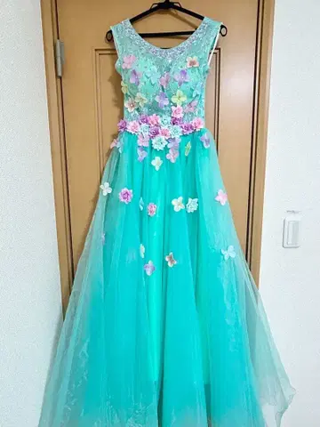 연주회 드레스 스테이지 드레스 컬러 드레스 웨딩 드레스 롱 드레스