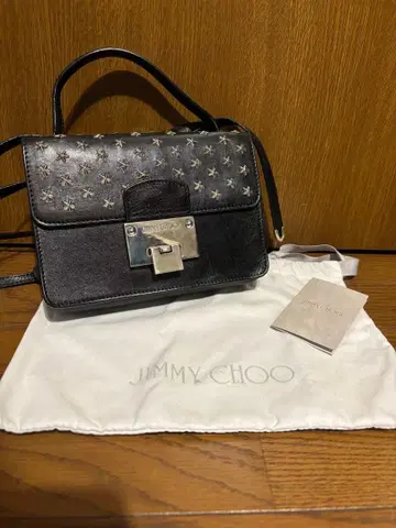 JIMMY CHOO 스타 스터드 숄더백