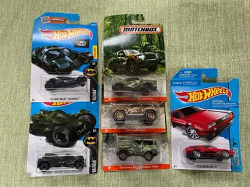 핫휠 외 미니카 5대 세트