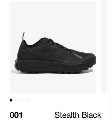 norda 001 Stealth Black 스니커즈