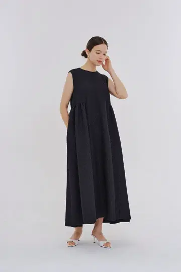 yori 후쿠레 사이드 개더 원피스 34