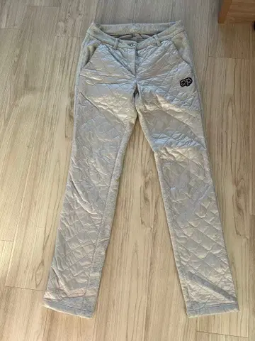 앤퍼시 그레이 퀼팅 팬츠 M