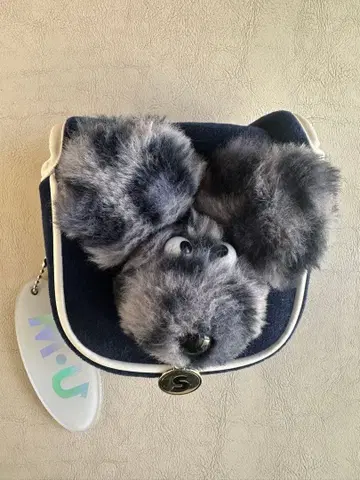 M U SPORTS 토끼털 복슬복슬 SHUSHU 레오파드 무늬 퍼터 커버