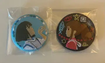 지브리 센과 치히로의 행방불명 자수 브로치 치히로 하쿠 캔뱃지