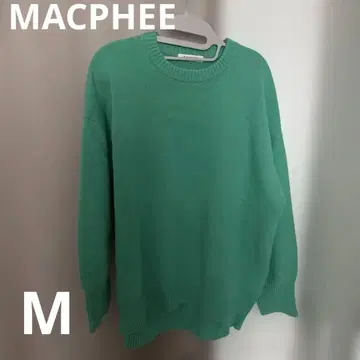 [ 새상품급 ] MACPHEE 라무 캐시미어 크루넥 풀오버