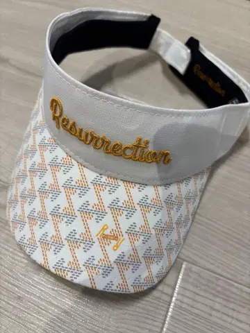 Resurrection 지그재그 패턴 바이저 새상품