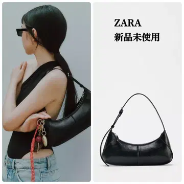 완판템 ZARA 슬림 숄더백 택 포함 새상품 블랙
