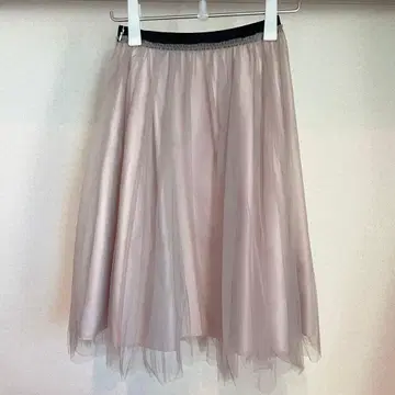 아푸와이저 리셰 샤샤 스커트 베이지 플레어