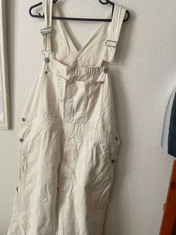 아이보리 크로스백 오버롤