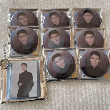 SEVENTEEN 버논 NEW 캔뱃지 미니 파우치