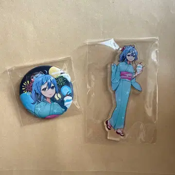 컬러풀 피치 굿즈 한여름 복숭아 축제 캔뱃지 아크릴 스탠드