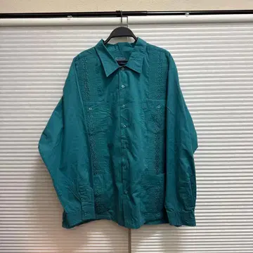 90s 쿠바 긴팔 셔츠 Toropicool