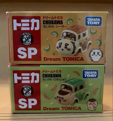 새상품 슈링크 치이카와 (먼작귀) Dream TOMICA 2개 세트