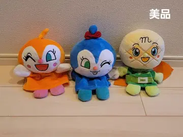 호빵맨 캐릭터 봉제 인형 3개 세트