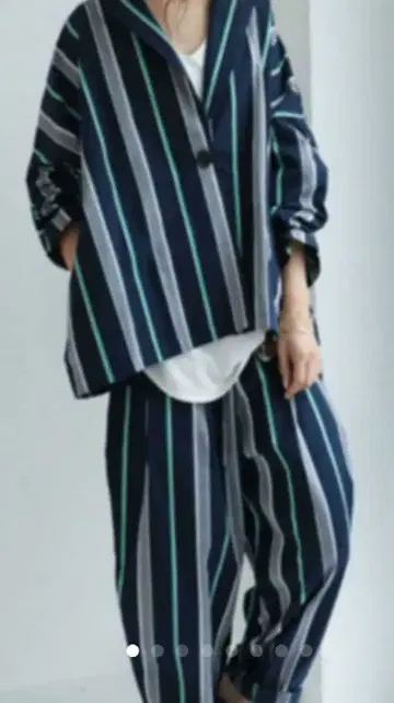 2세트! 안티카 셋업 빅 자켓 사루엘 팬츠