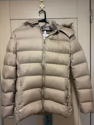 클리닝 완료 ZARA 자라 베이지 다운 코트 L